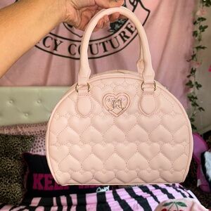 Juicy couture bowler bag baby pink